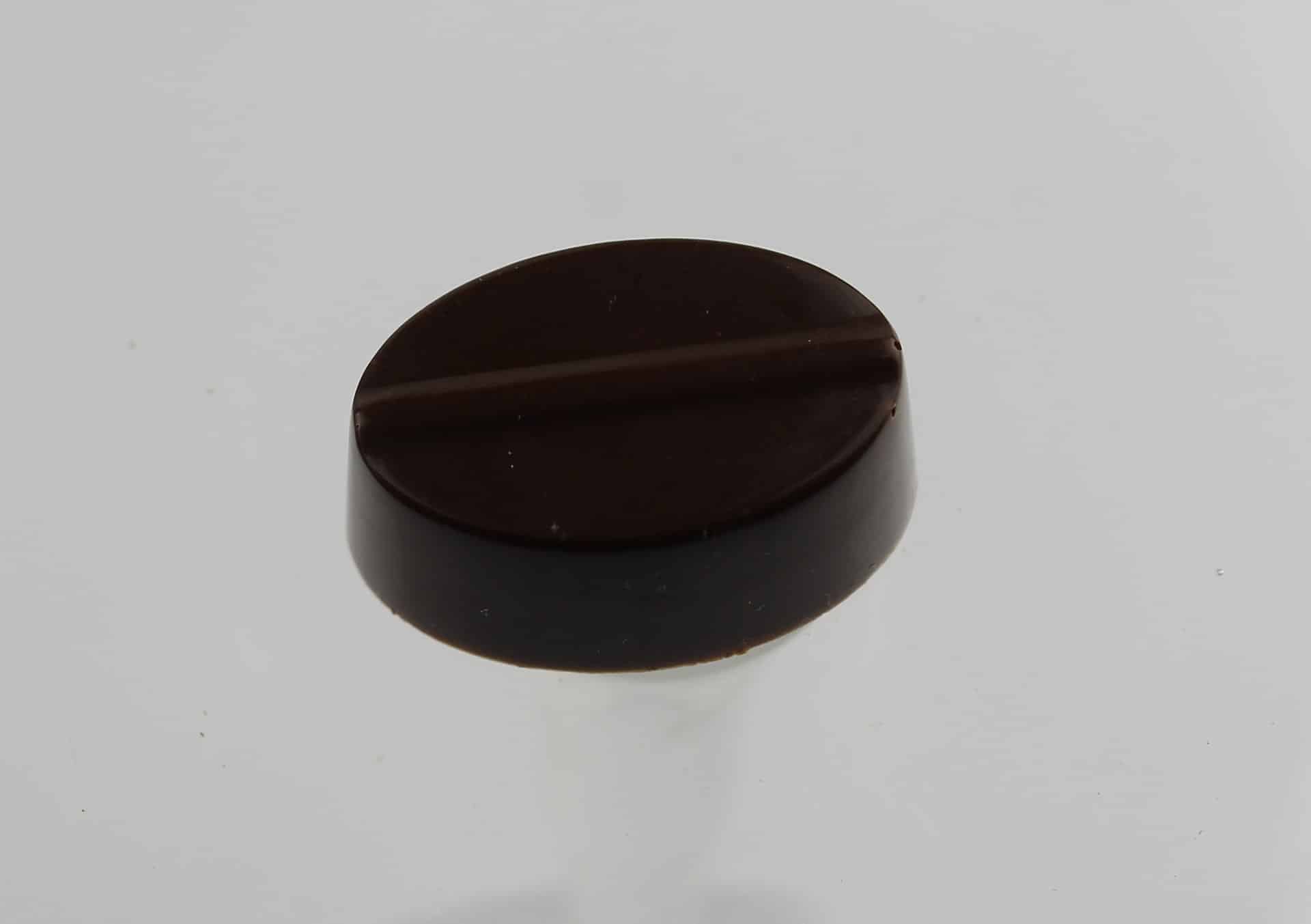 Chokoladeform oval