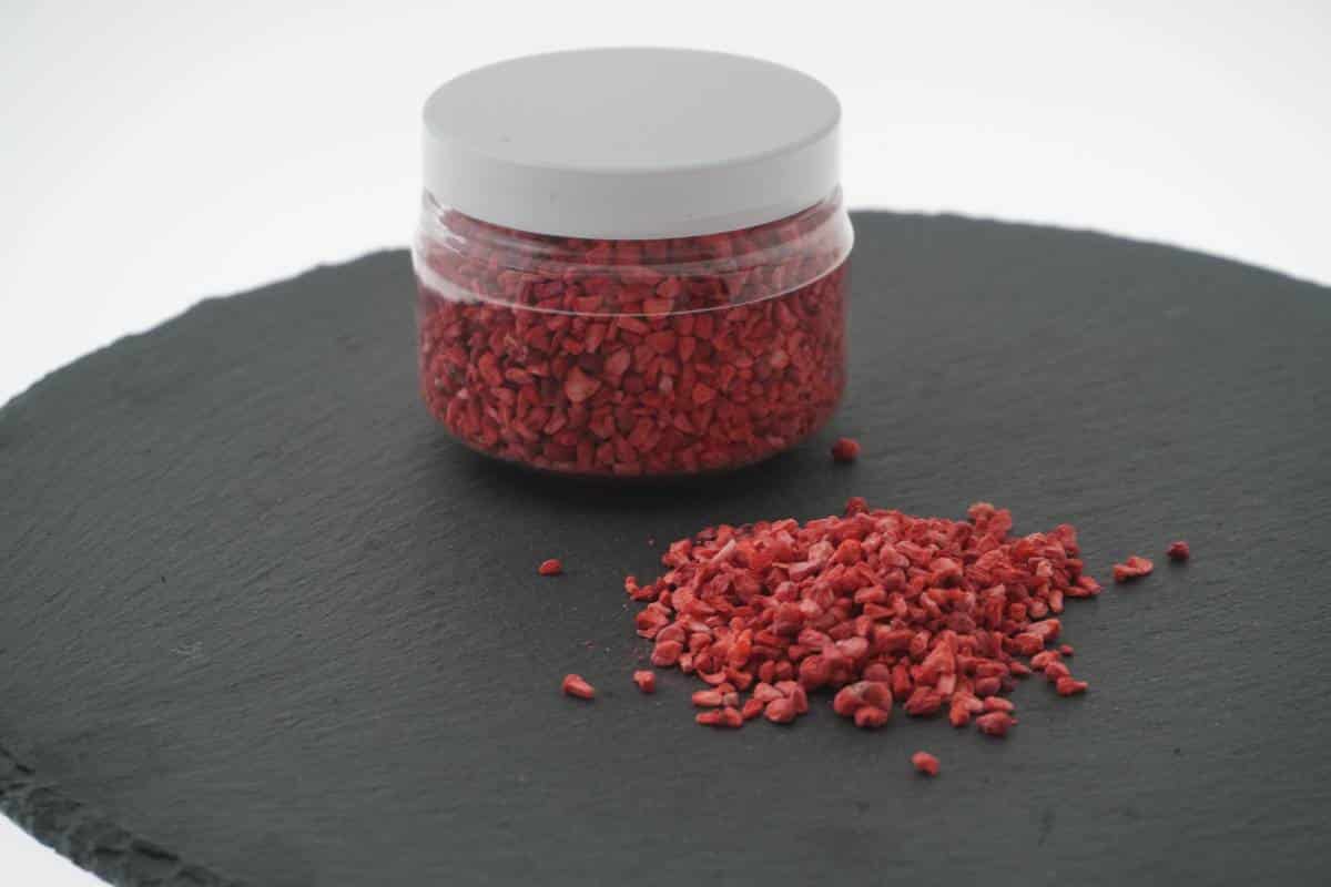 Frysetørret hindbær, 25g - Billede 3
